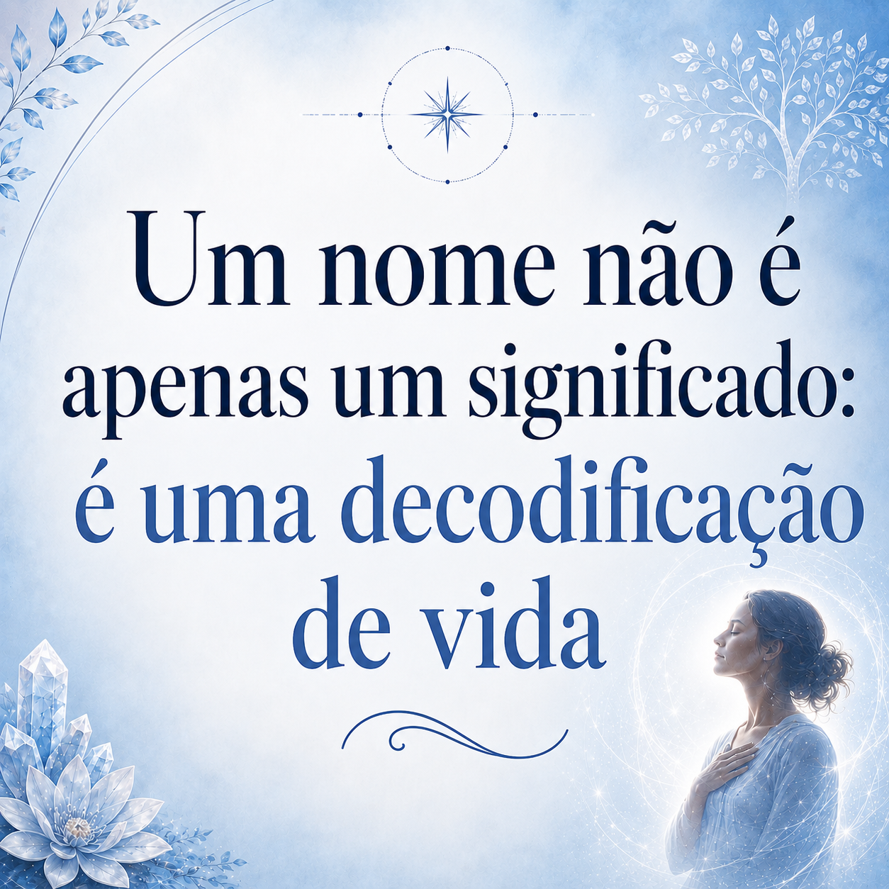 Sessão personalizada de Decodificação de Nome